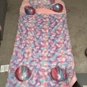 Kids unicorn Tie-Dye Sleeping Bag